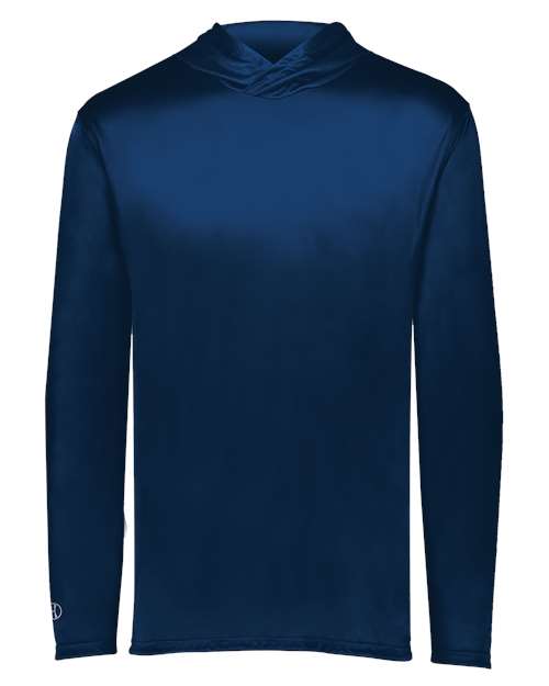 Holloway Youth Momentum Hooded Long Sleeve T-Shirt 222831