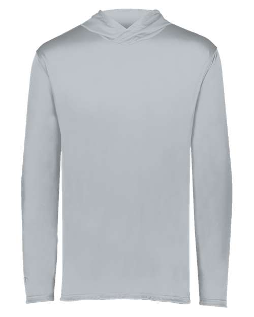 Holloway Youth Momentum Hooded Long Sleeve T-Shirt 222831