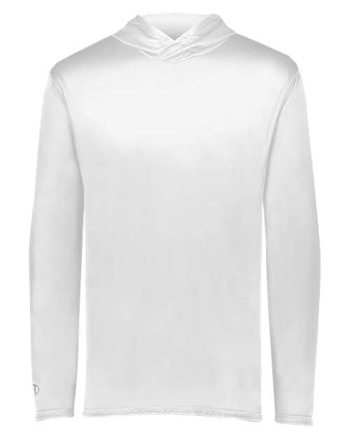 Youth Momentum Hooded Long Sleeve T-Shirt-Holloway