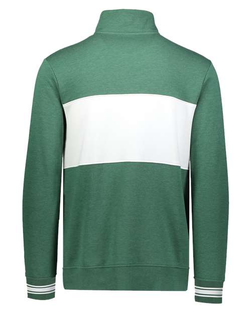 Men's All-American Fleece Colorblocked Quarter-Zip Sweatshirt