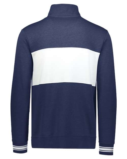 Men's All-American Fleece Colorblocked Quarter-Zip Sweatshirt