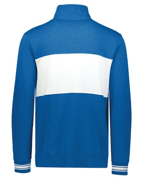 Men's All-American Fleece Colorblocked Quarter-Zip Sweatshirt