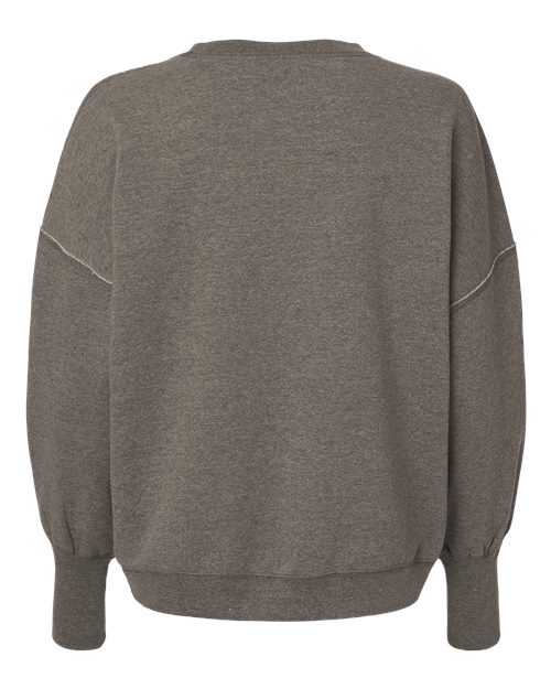 Women's Sueded Fleece Crewneck Sweatshirt