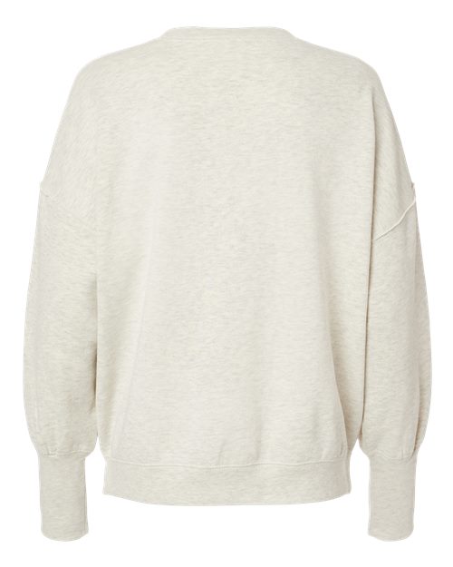 Women's Sueded Fleece Crewneck Sweatshirt