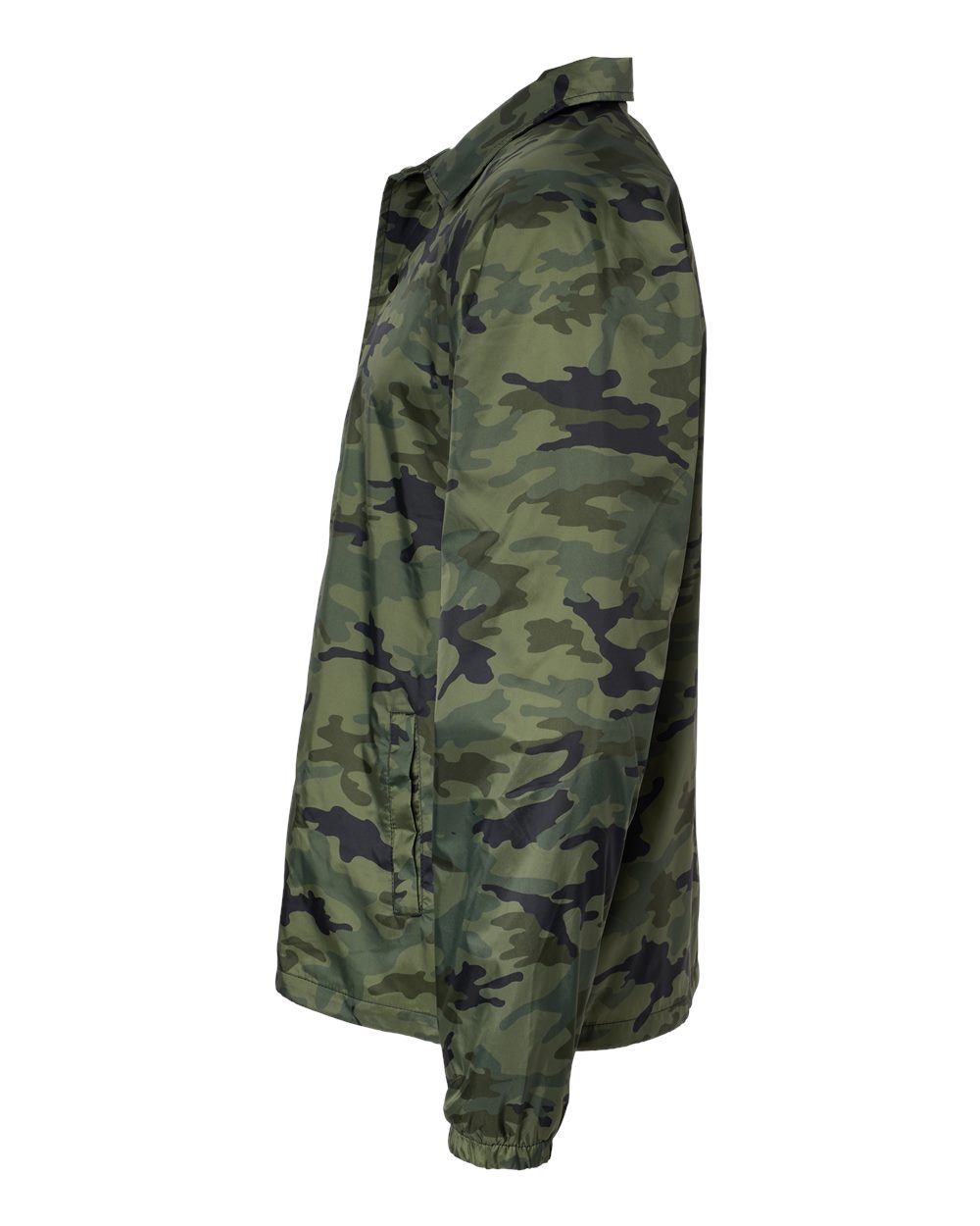 Burnside Men Mentor Coach's Jacket Weather Resistant Side Pockets Up To 3XL 9718 - Picture 10 of 19