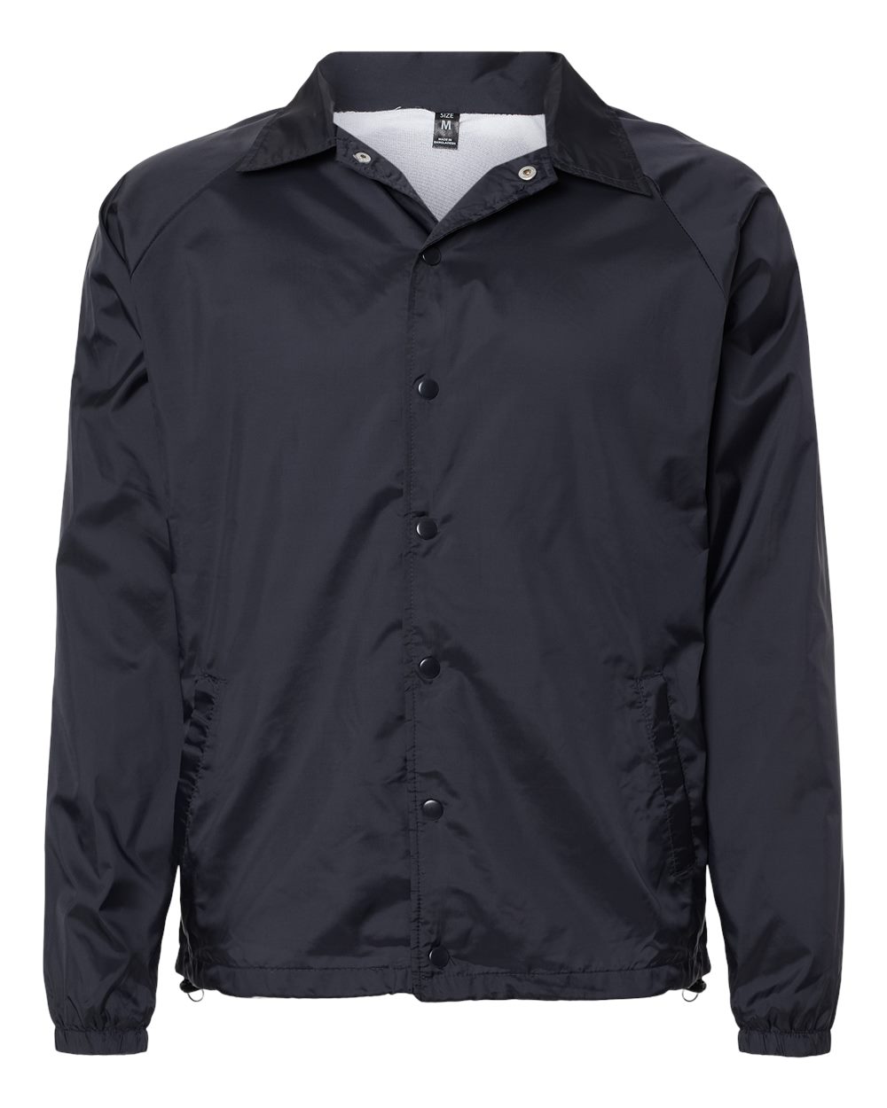Burnside Men Mentor Coach's Jacket Weather Resistant Side Pockets Up To 3XL 9718 - Picture 17 of 19