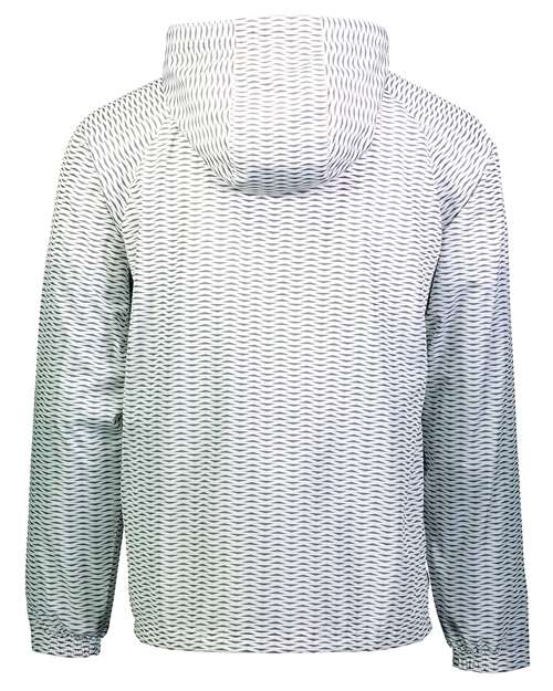 Men's Range Hooded Packable Quarter-Zip Jacket