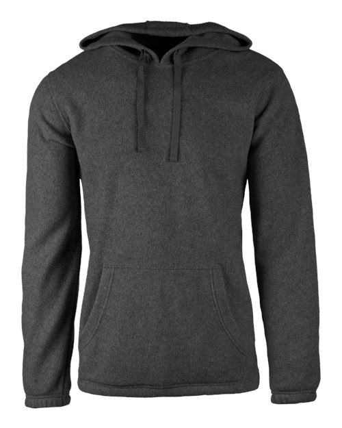 Men&#8216;s Polar Fleece Hooded Pullover-Burnside