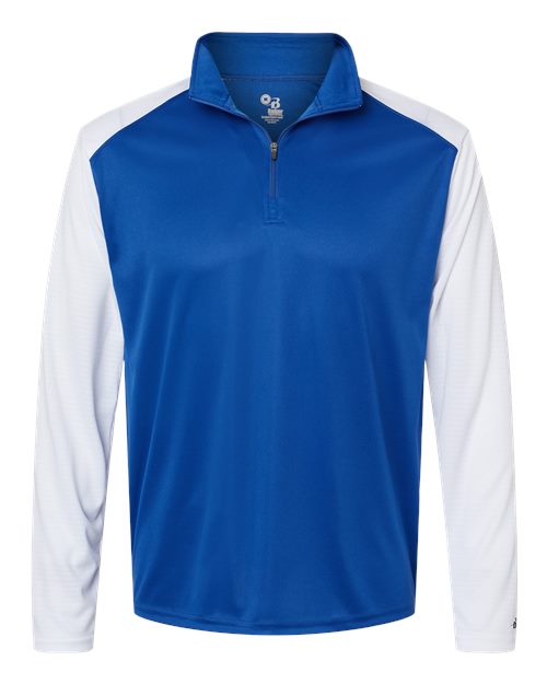 Men&#39;s Breakout Quarter&#45;Zip Pullover-Badger