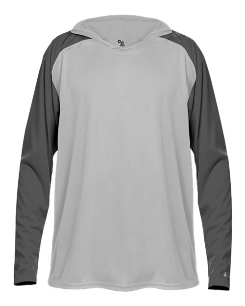 Men&#8216;s Breakout Hooded Long Sleeve T-Shirt-Badger