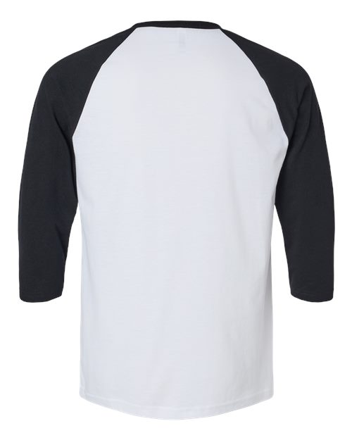 Unisex CVC Three-Quarter Sleeve Tee