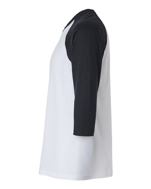 Unisex CVC Three-Quarter Sleeve Tee