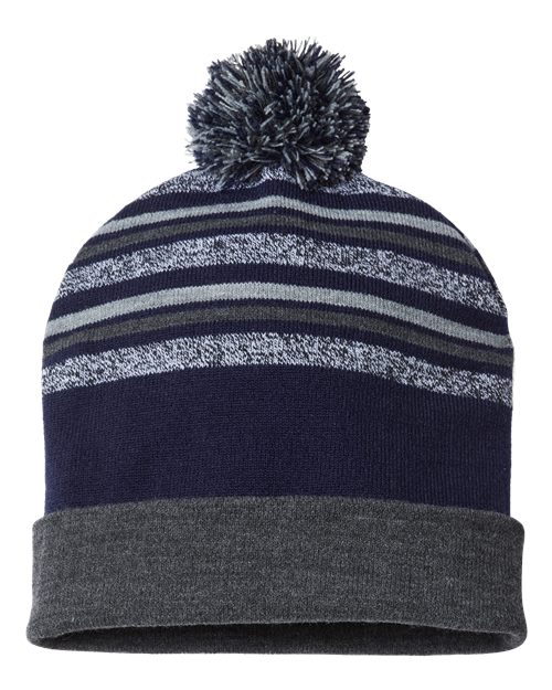 CAP AMERICA USA-Made Striped Beanie RKL12