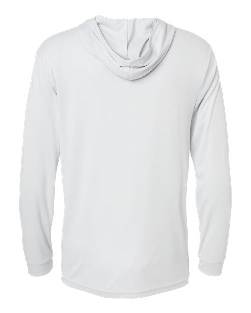 Unisex Bahama Performance Hooded Long Sleeve T-Shirt