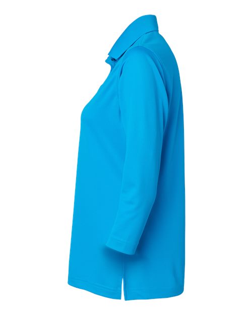 Women's Lady Palm Three-Quarter Sleeve Polo – Detail