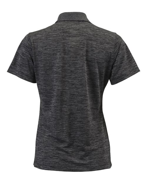 Women's Dakota Striated Heather Polo – Back