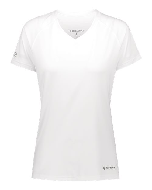 Women&#8216;s Electrify CoolCore® V-Neck T-Shirt-Holloway