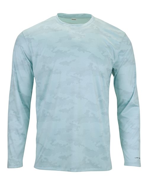 Paragon Unisex Pompano Performance Camo Long Sleeve T-Shirt 217