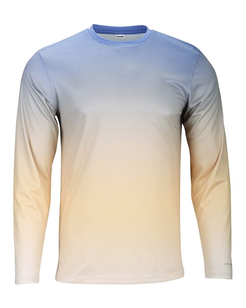 Paragon Unisex Barbados Performance Pin Dot Long Sleeve T-Shirt 225