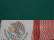 Dark Green/ Red/ Mexico Flag