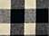 Black/ Ecru Buffalo Plaid