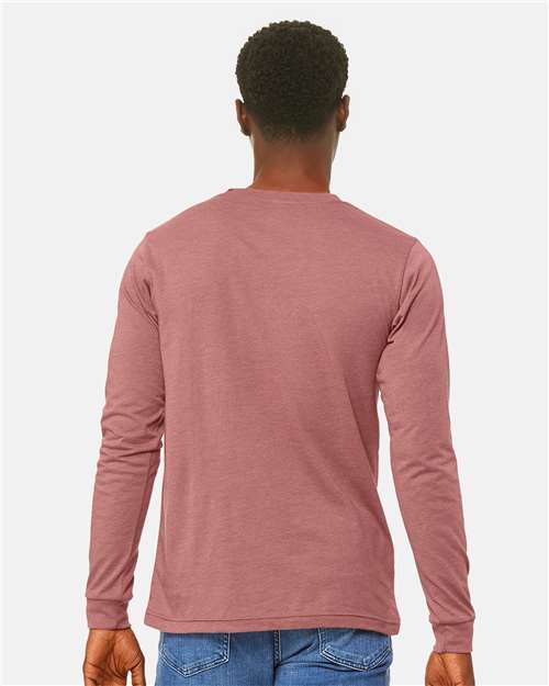 Heather CVC Long Sleeve Tee