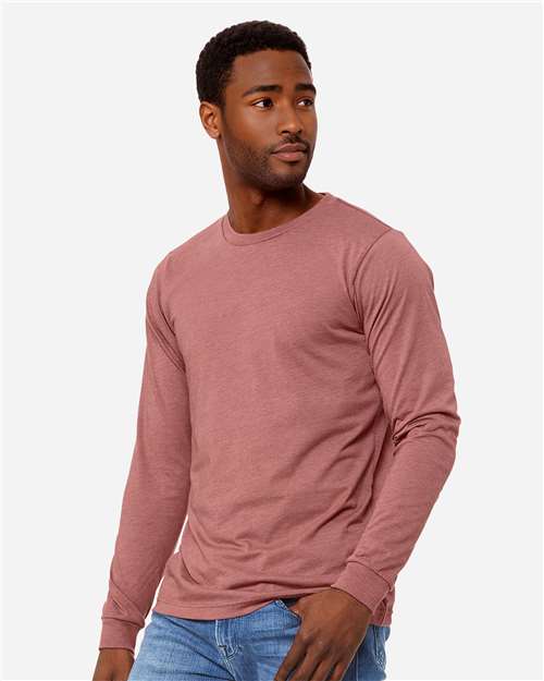 Heather CVC Long Sleeve Tee