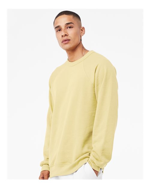 Unisex Sponge Fleece Raglan Crewneck Sweatshirt