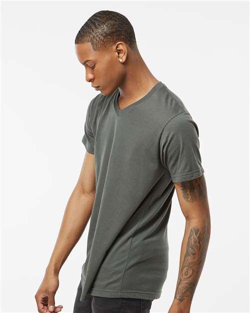 Men's Poly-Rich V-Neck T-Shirt