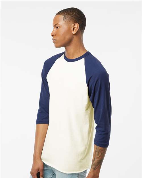 Unisex Fine Jersey Raglan T-Shirt