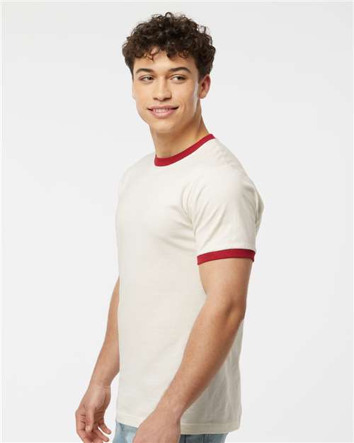 Unisex Fine Jersey Ringer T-Shirt