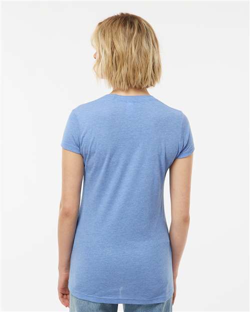 Women's Tri-Blend T-Shirt – On Model – Back