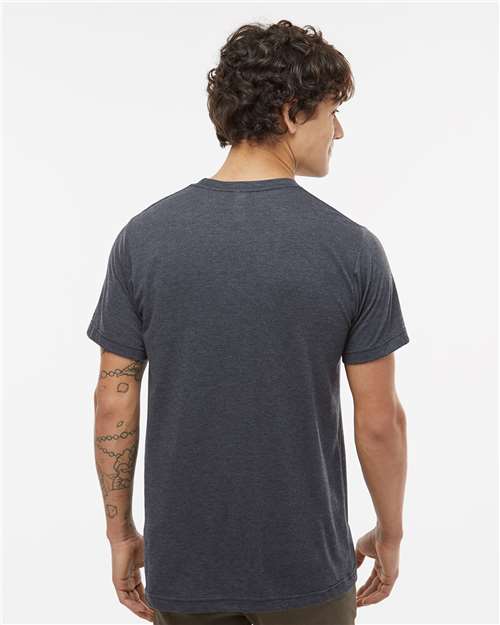 Men's Tri-Blend T-Shirt – On Model – Back