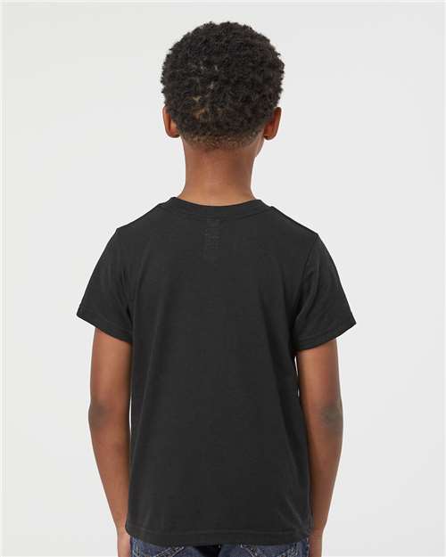 Youth Poly-Rich T-Shirt – On Model – Back