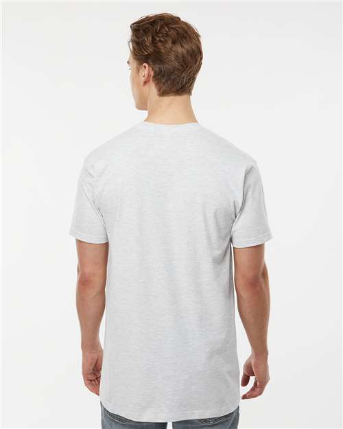 Unisex Heavyweight Jersey T-Shirt – On Model – Back