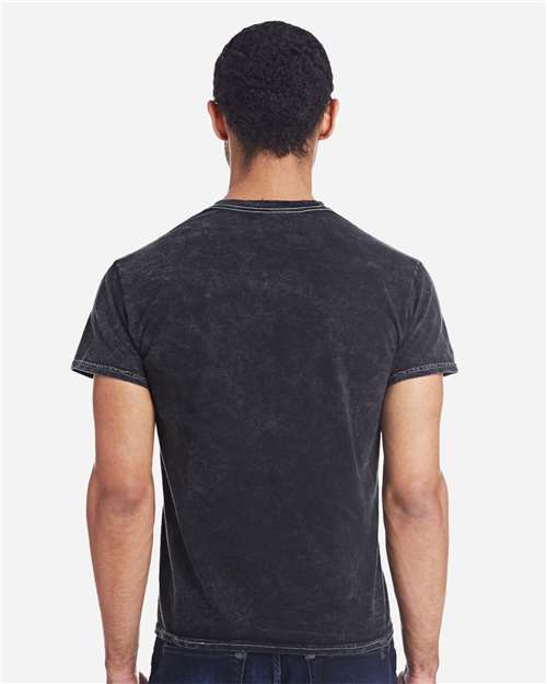 Unisex Mineral Wash T-Shirt – On Model – Back