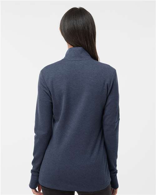 Women's 3-Stripes Quarter-Zip Sweater Pullover