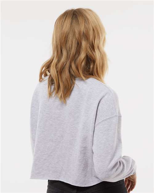 Women's Lightweight Crop Crewneck Sweatshirt