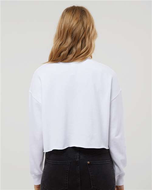 Women's Lightweight Crop Crewneck Sweatshirt