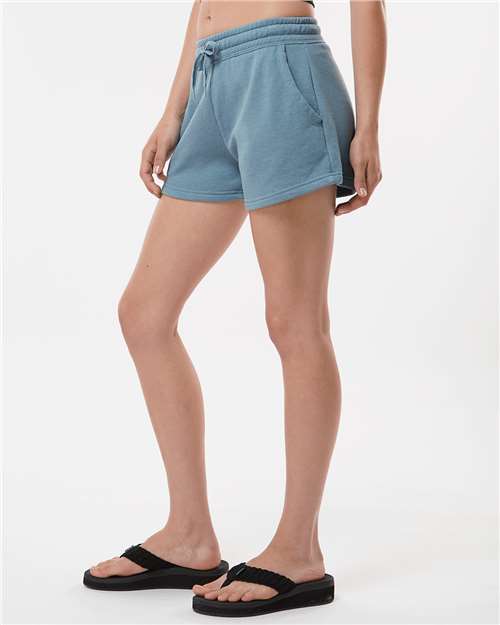 Women’s Lightweight California Wave Wash Fleece Shorts