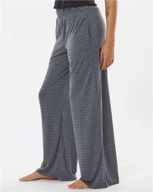 Women's Evelyn Wide Leg Lounge Pants – On Model – Side