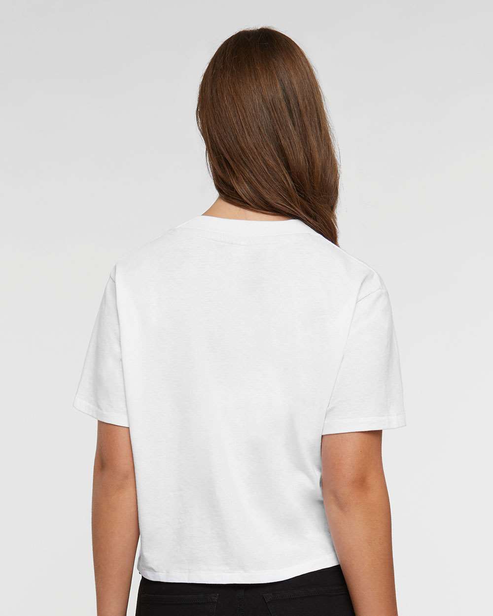🔥 LAT Women's Boxy Tee Short Sleeve T Shirt Top Relaxed Fit Blend Up To XL 3518 - Picture 13 of 37