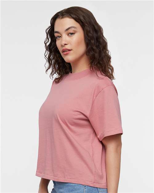Women's Boxy Tee – On Model – Side