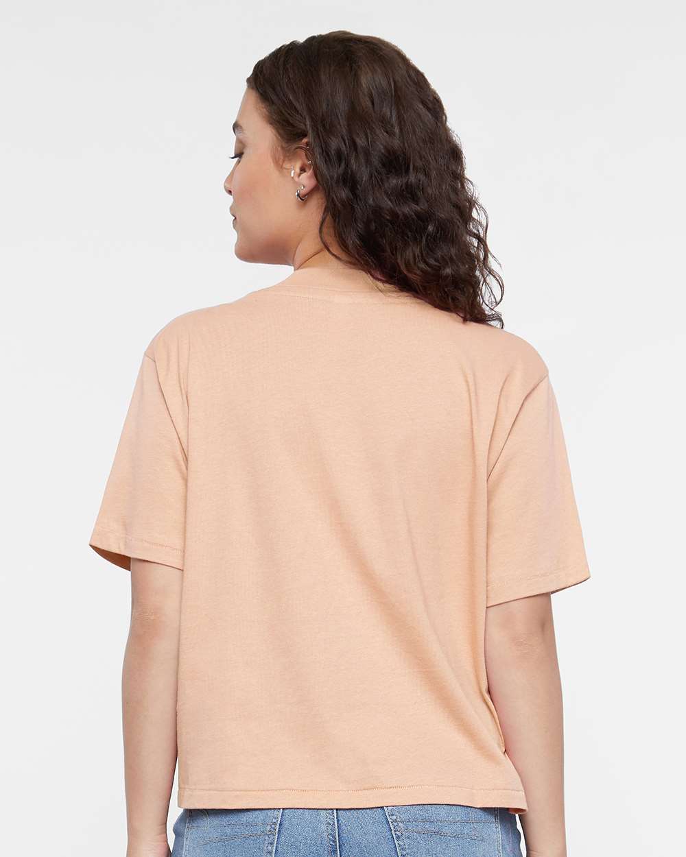 🔥 LAT Women's Boxy Tee Short Sleeve T Shirt Top Relaxed Fit Blend Up To XL 3518 - Picture 31 of 37