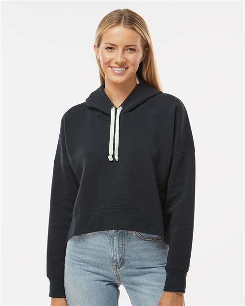 Women's Crop Hooded Sweatshirt