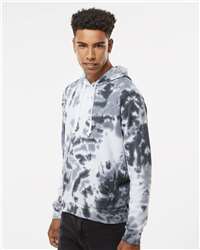 J. America 8861 - Men's Tie-Dyed Fleece Hooded Sweatshirt