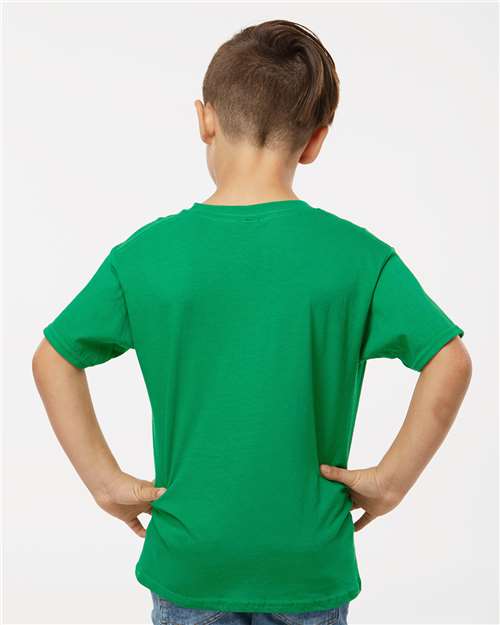 Youth Softstyle® T-Shirt – On Model – Back