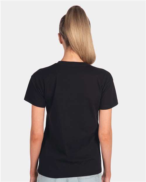 Women's Cotton Relaxed T-Shirt – On Model – Back