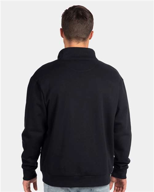 Unisex Fleece Quarter-Zip Pullover