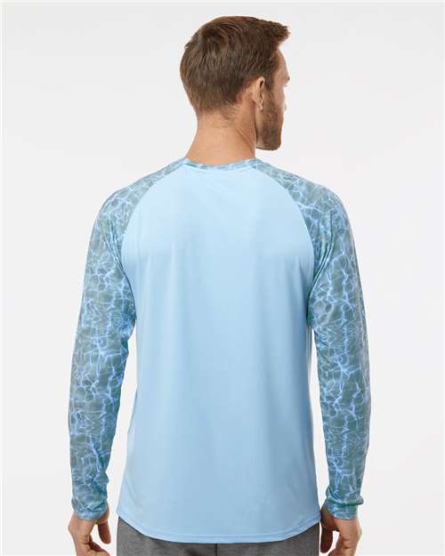 Men's Panama Colorblocked Long Sleeve T-Shirt